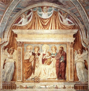 celebrating santa maria della rosa Ölbilder verkaufen - Maria Lactans Benozzo Gozzoli